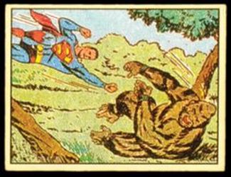 1960s Bowman Superman Card 2